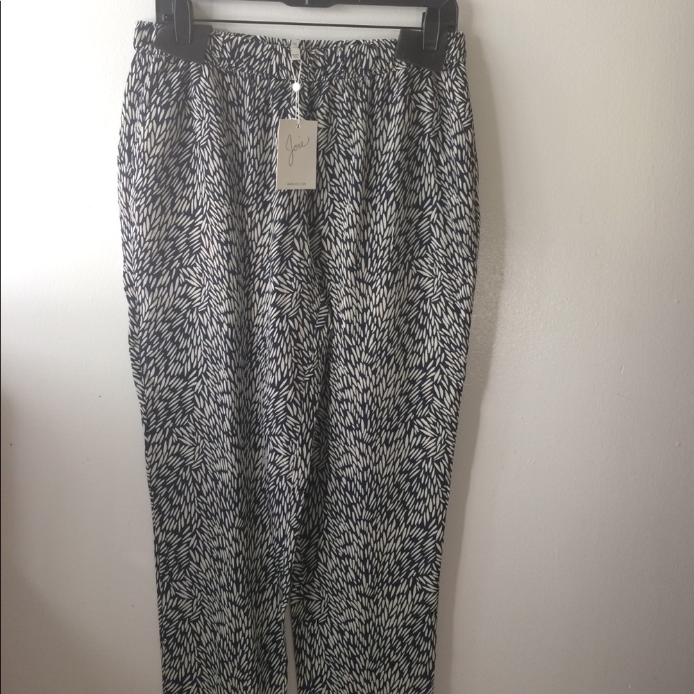 NWT Joie silk pants